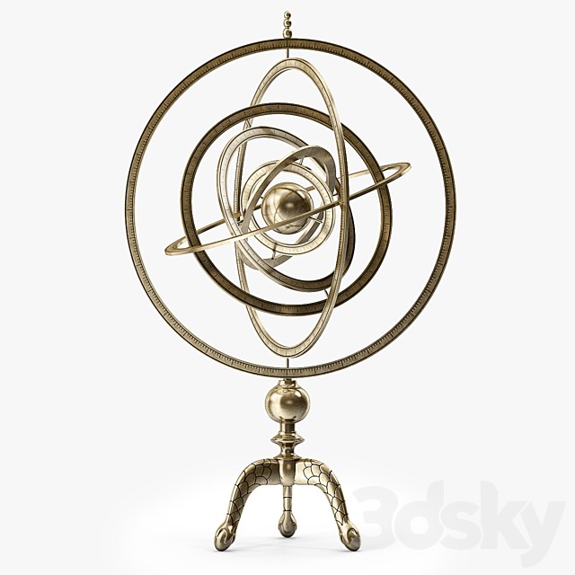 Arteriors Copernicus Armillary
