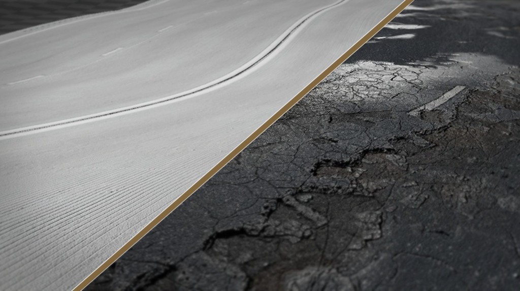 Asphalt and Concrete Roads UE5.0