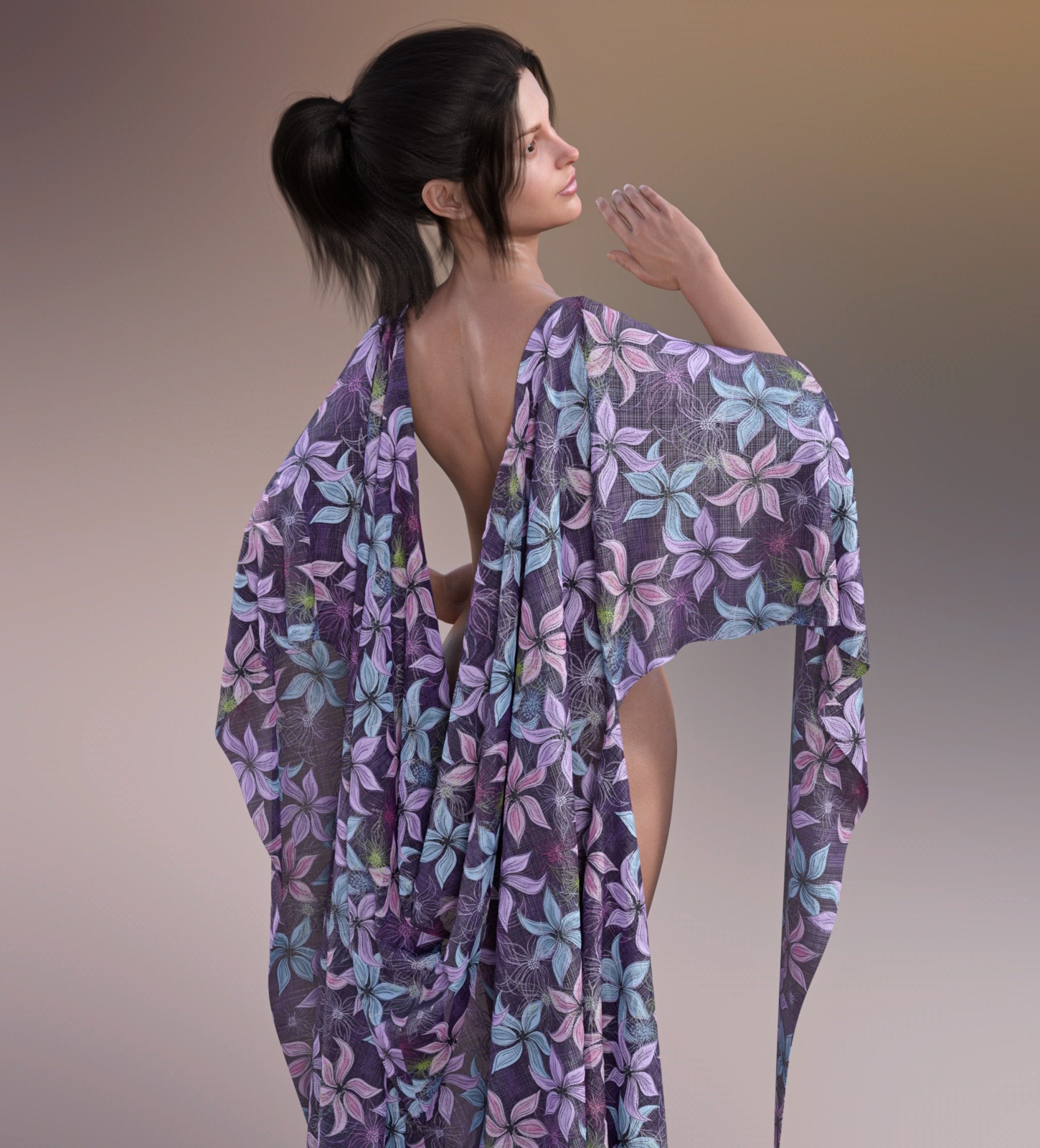 Daz Iray - Floral Chenille 2D Graphics Merchant Resources Atenais