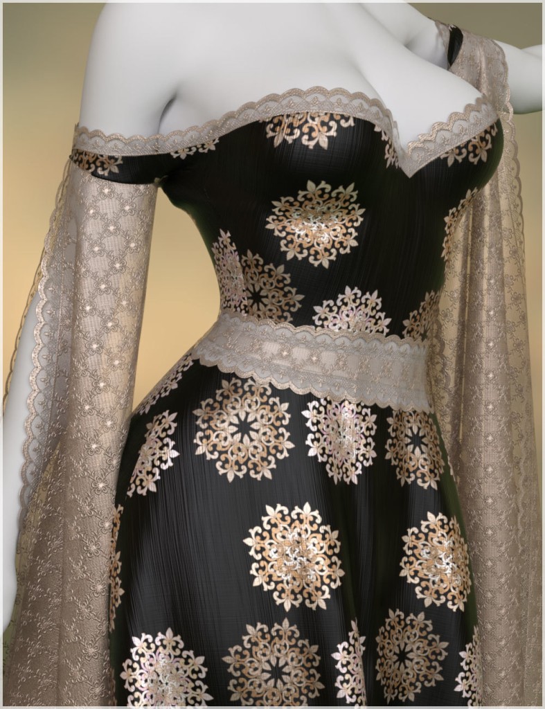 Elegance For dForce July Gown for G8F