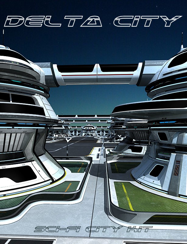 Sci-fi City Kit - Delta City