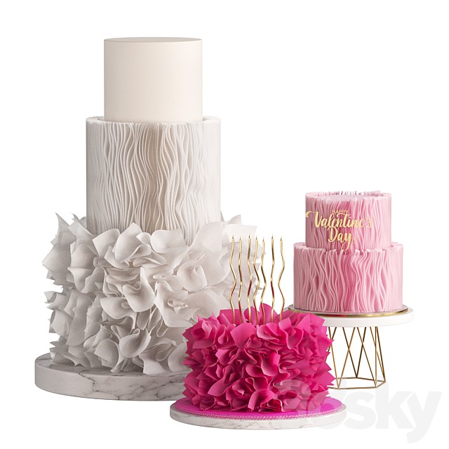 Wafer Paper Cake Set