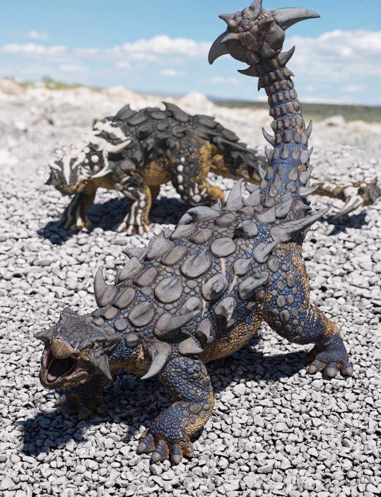 HH Ankylosaurus Texture Add-On