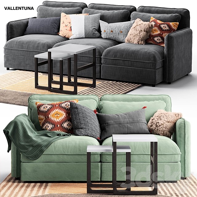VALLENTUNA 2-seat, 3-seat Ikea / VALLENTUNA Ikea