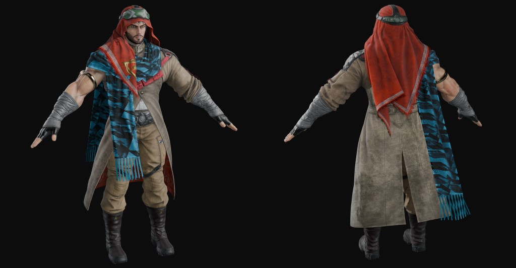 Tekken 8 Shaheen S1 Premium for Blender 4.x