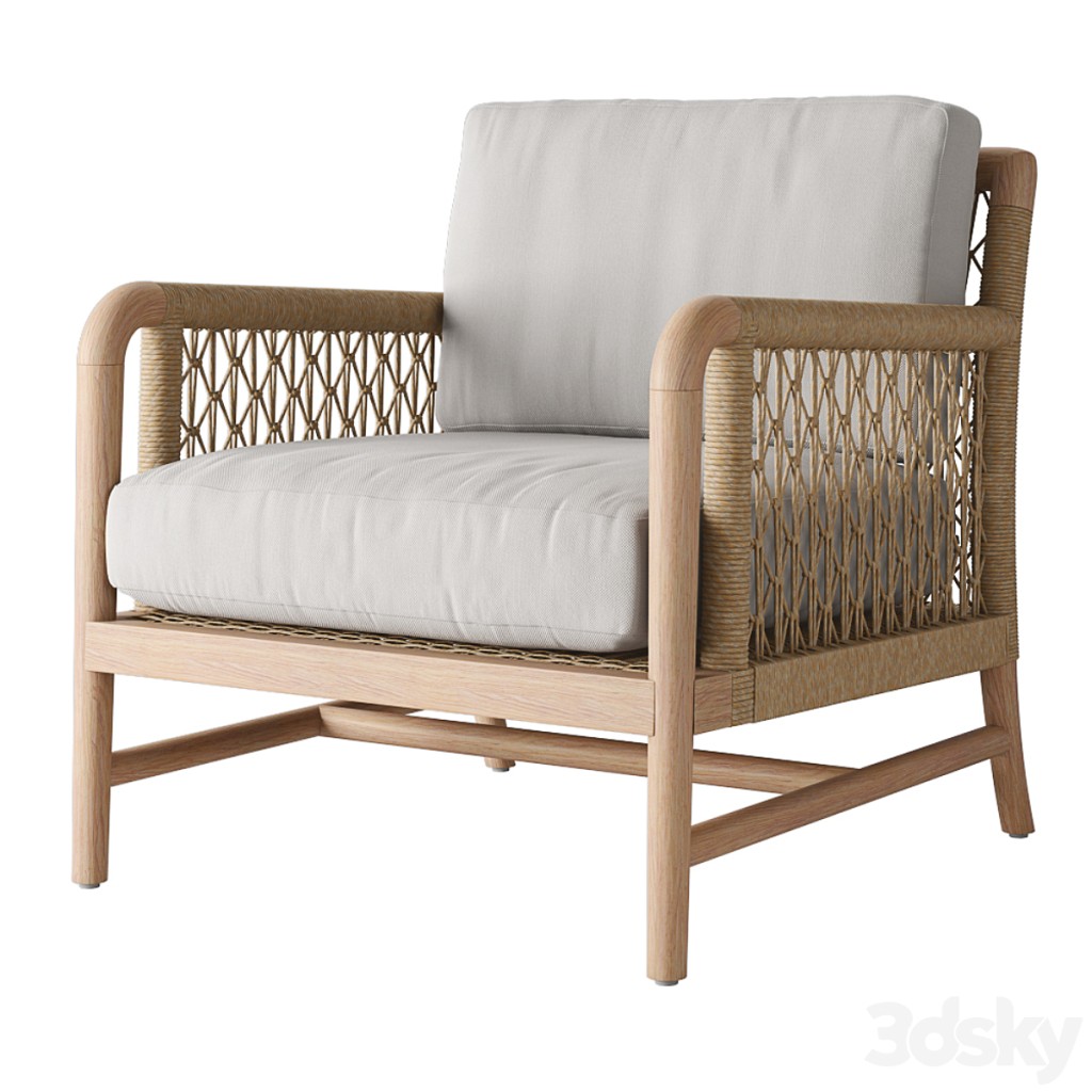 Palecek Montecito Outdoor Lounge Chair