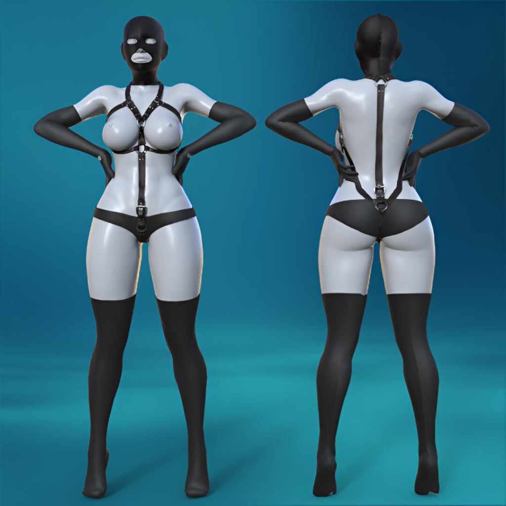 Naughty GF 3 Set for Genesis 8 Female