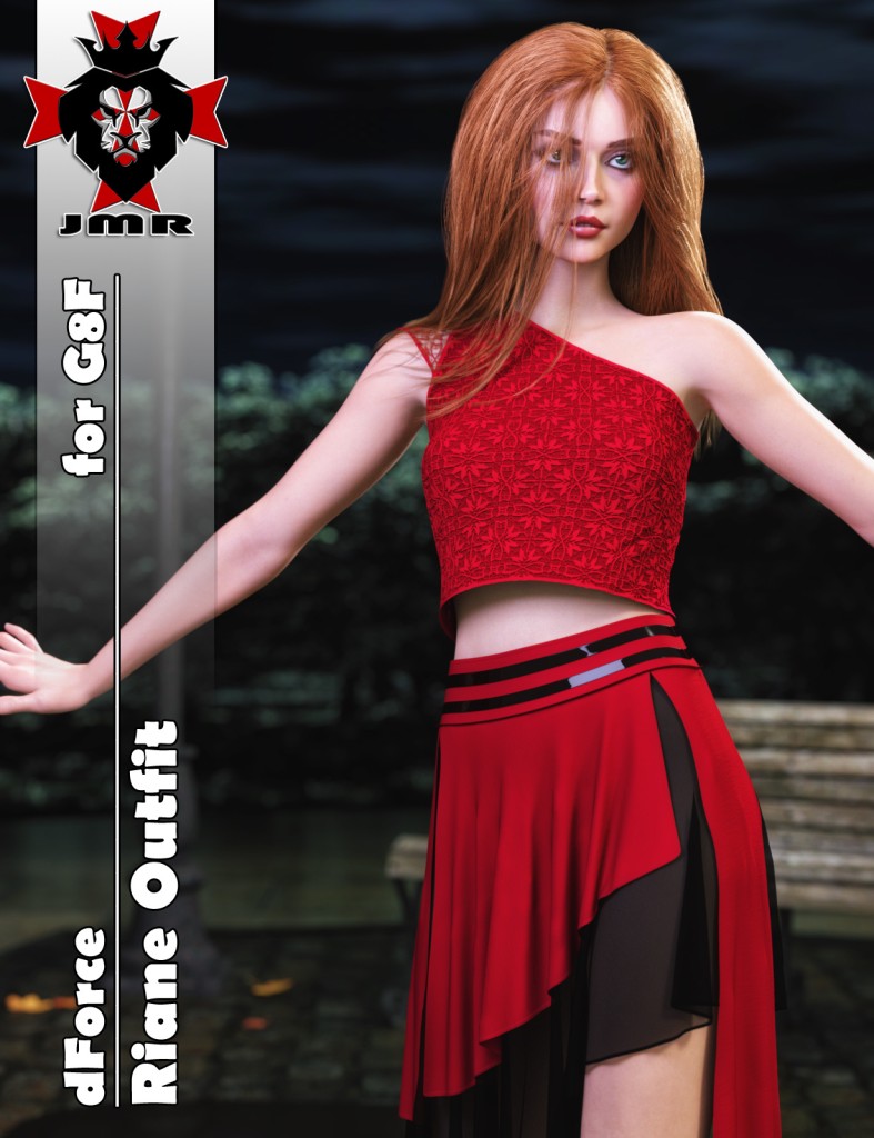 JMR dForce Riane Outfit for G8F