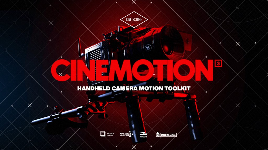 Cinemotion 3 Real Handheld Camera Motion Kit UE 5.2