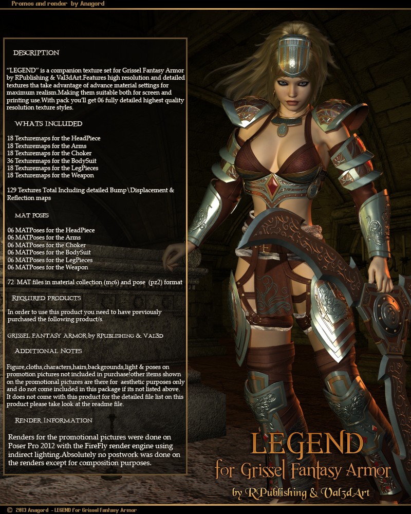 LEGEND for Grissel Fantasy Armor