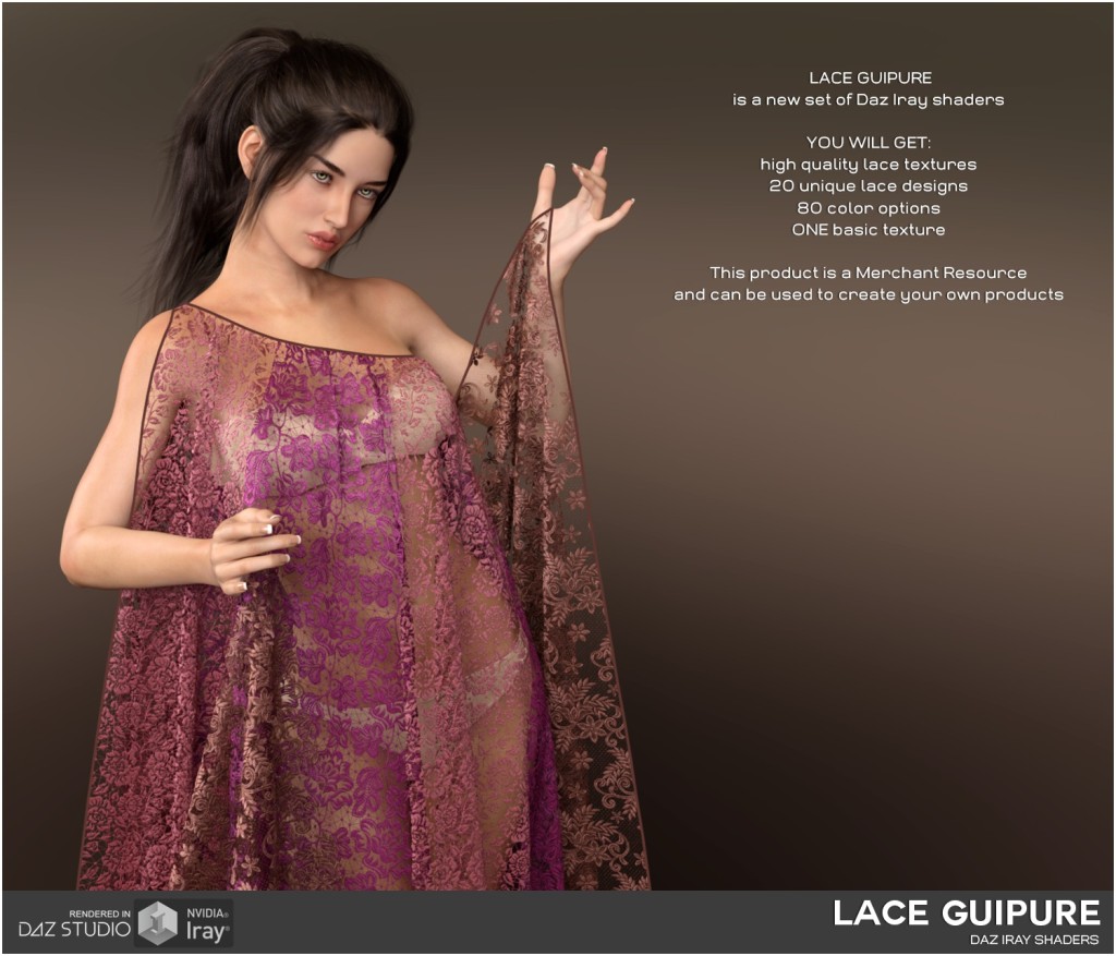 Daz Iray - Lace Guipure