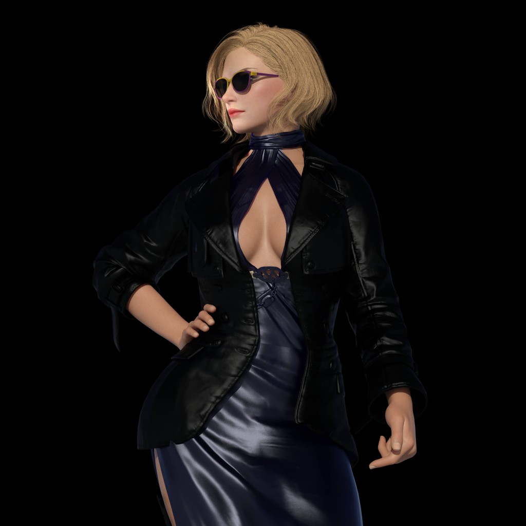 Nina TK8 Character, Clothing, Hairs & Accessories for G8