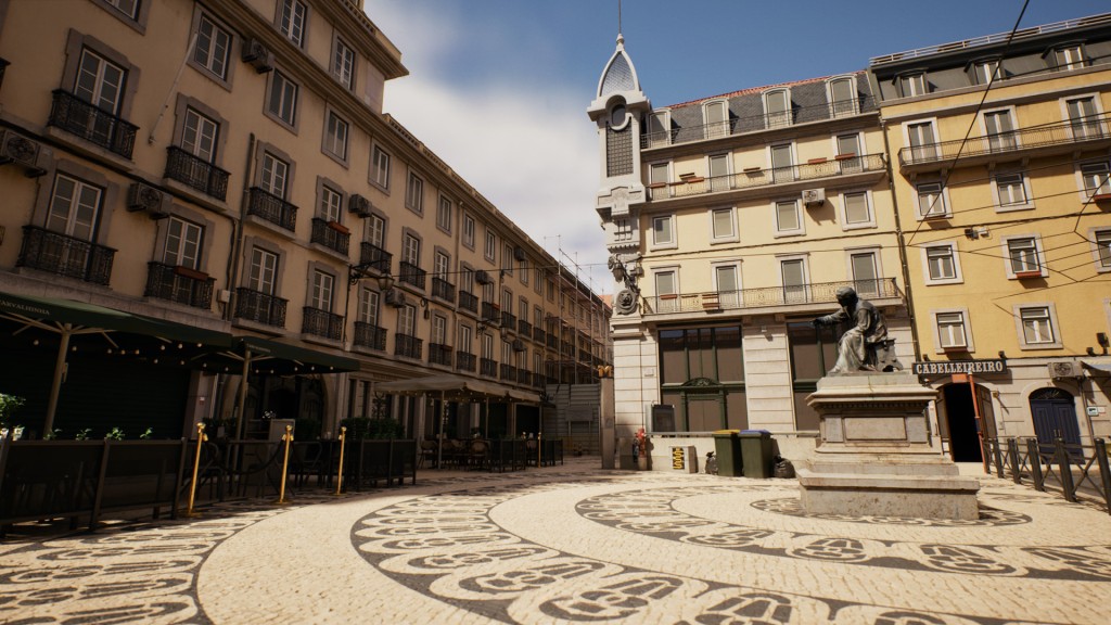 [UE5.3] Lisbon Downtown