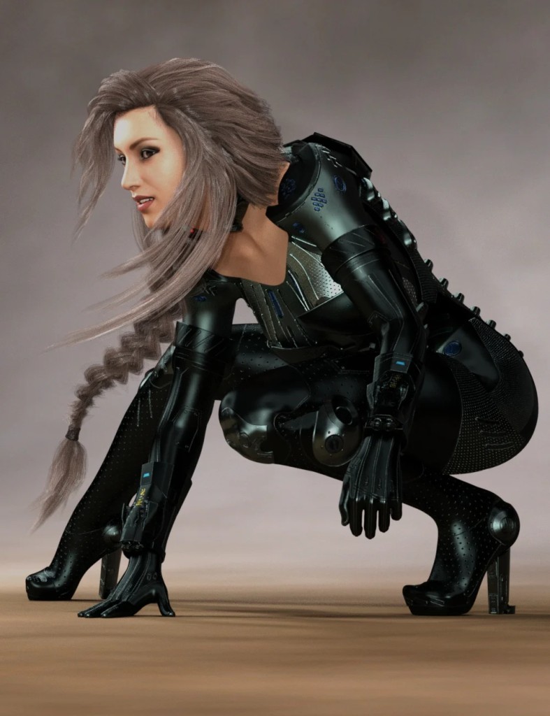 Cyber Siren Outfit for Genesis 8