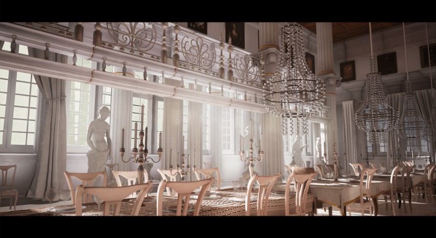 [UE5] Palace Hall