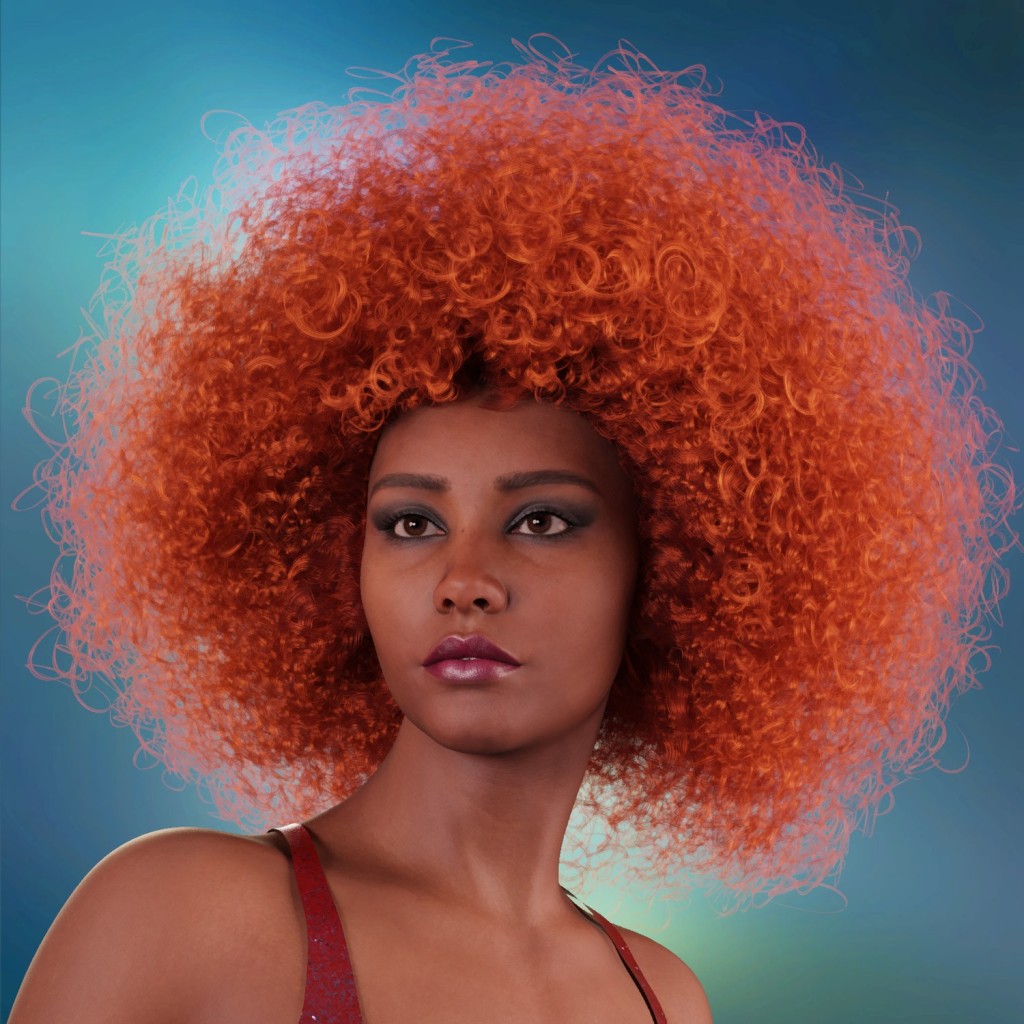 Prae-Hina Hair For G8/G9 Daz