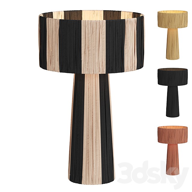 Toni Rafia Table Lamp