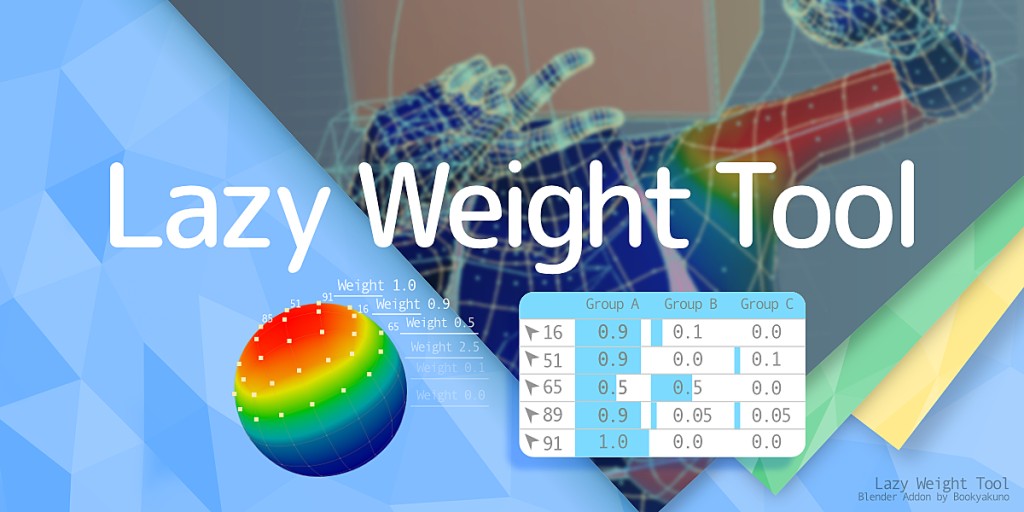 Lazy Weight Tool (Blender 2.9 - 3.2)