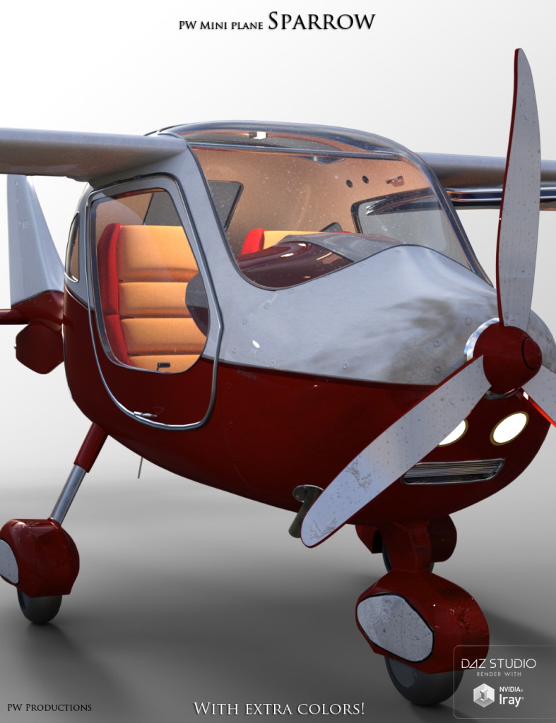 PW Mini Plane Sparrow