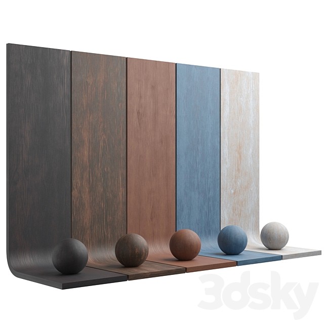Wood texture 820 painted
