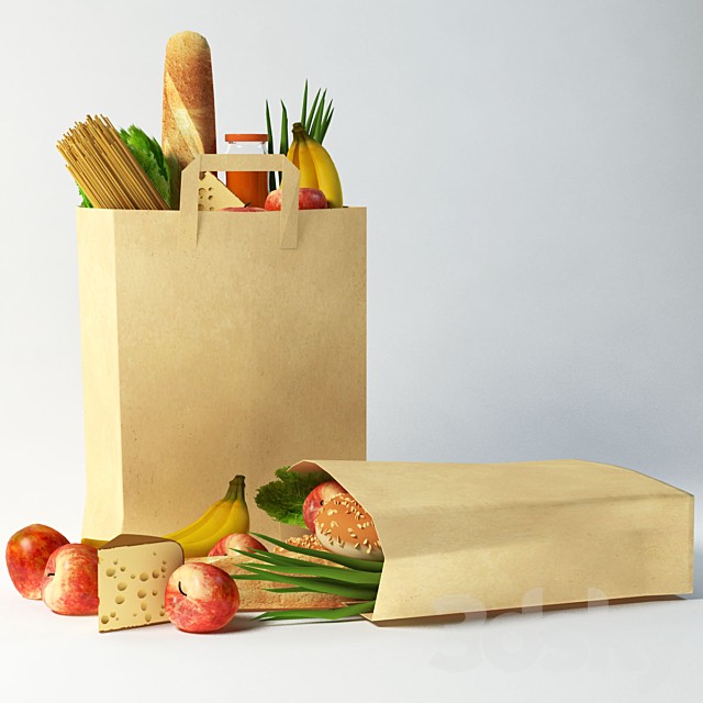 Bag of groceries