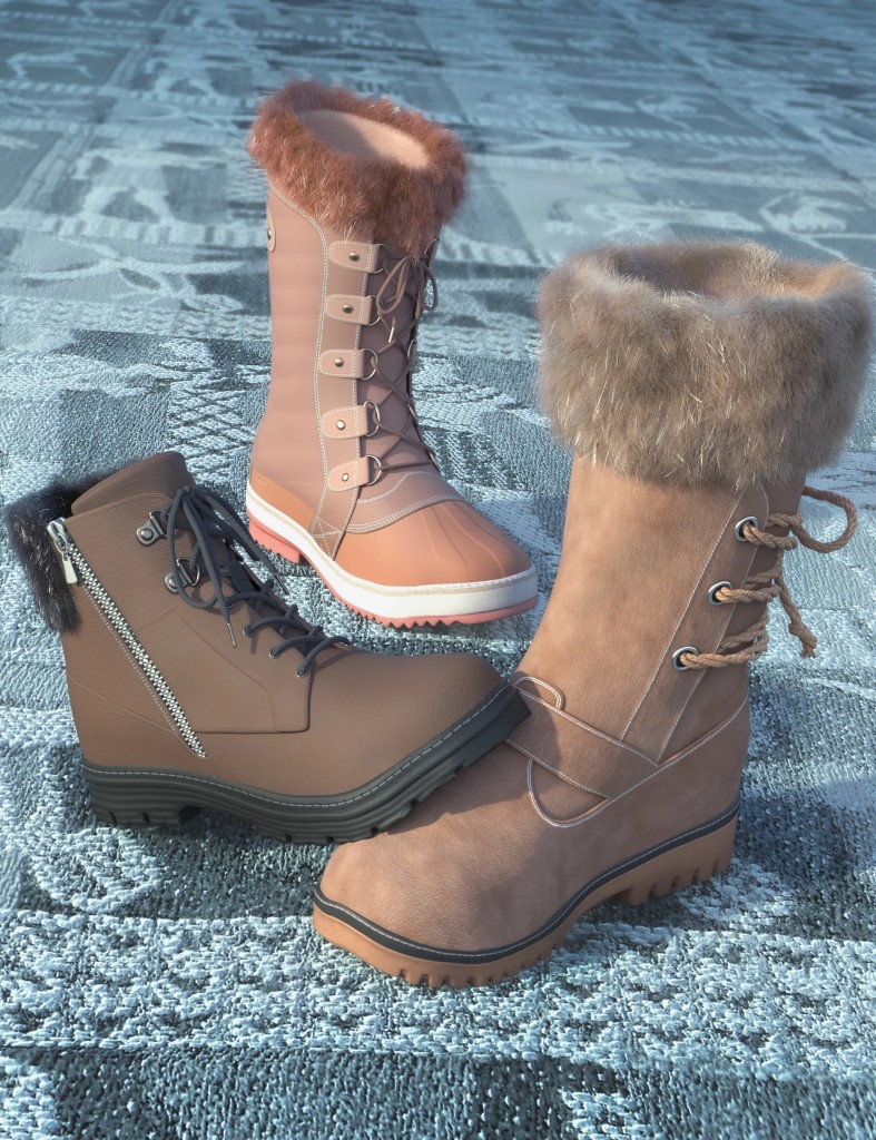 X-BIT Snow Boots 3-in-1 Collection Vol 1 for Genesis 9