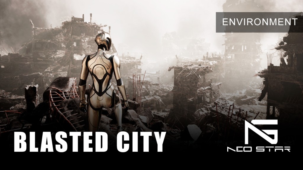 Blasted City - Destroyed Buildings Pack [UE]