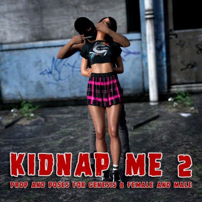 Kidnap Me 2 Prop and Poses for G8F and G8M