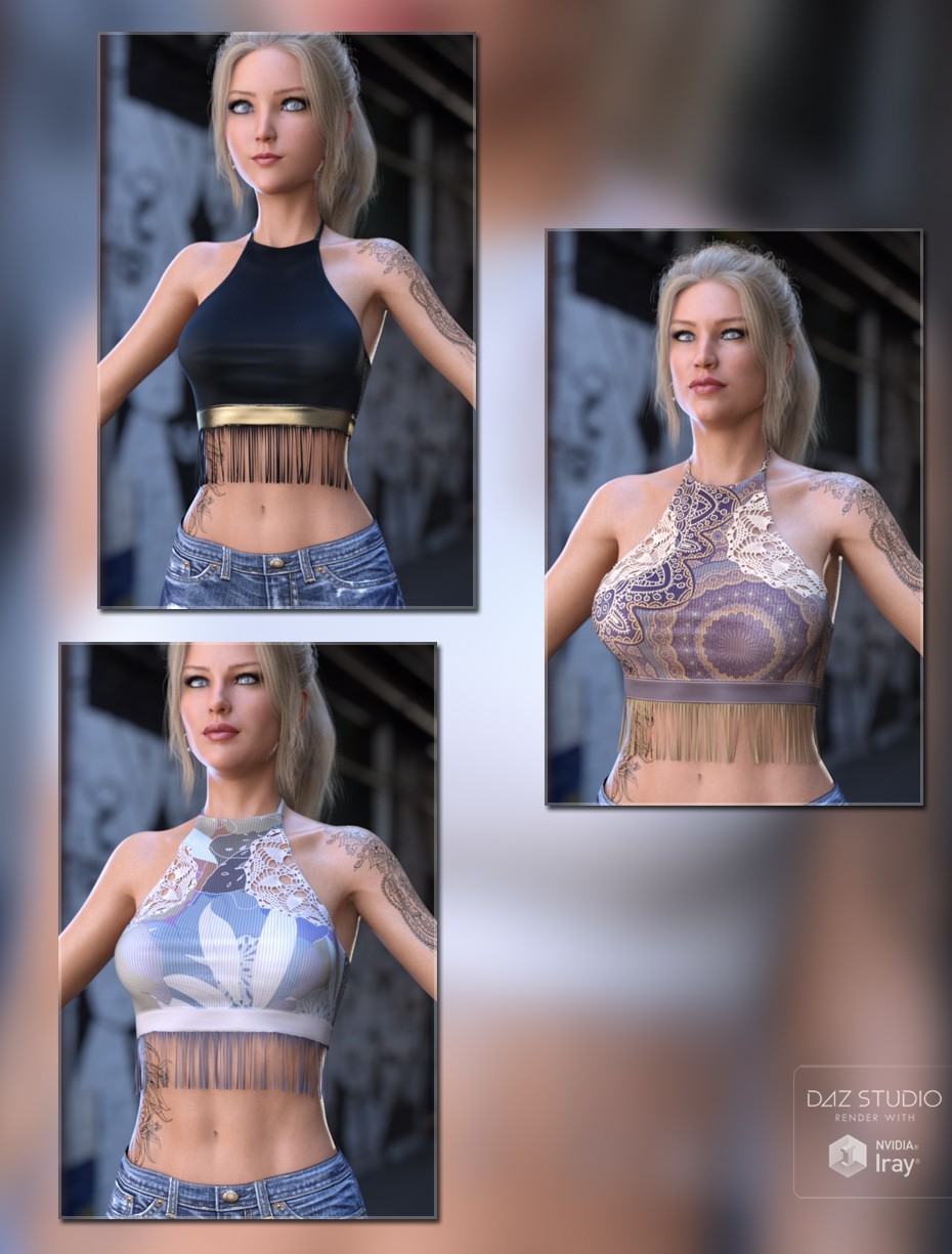 dForce Fringe Halter G8FG8.1F G9