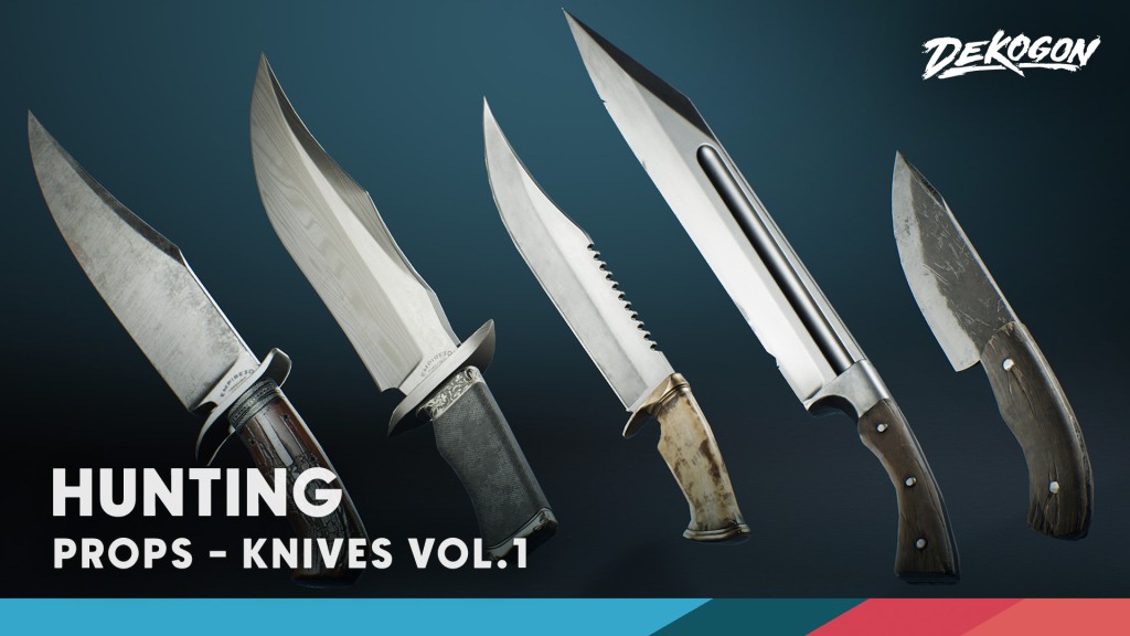 Knives VOL.1 - Hunting UE5.1