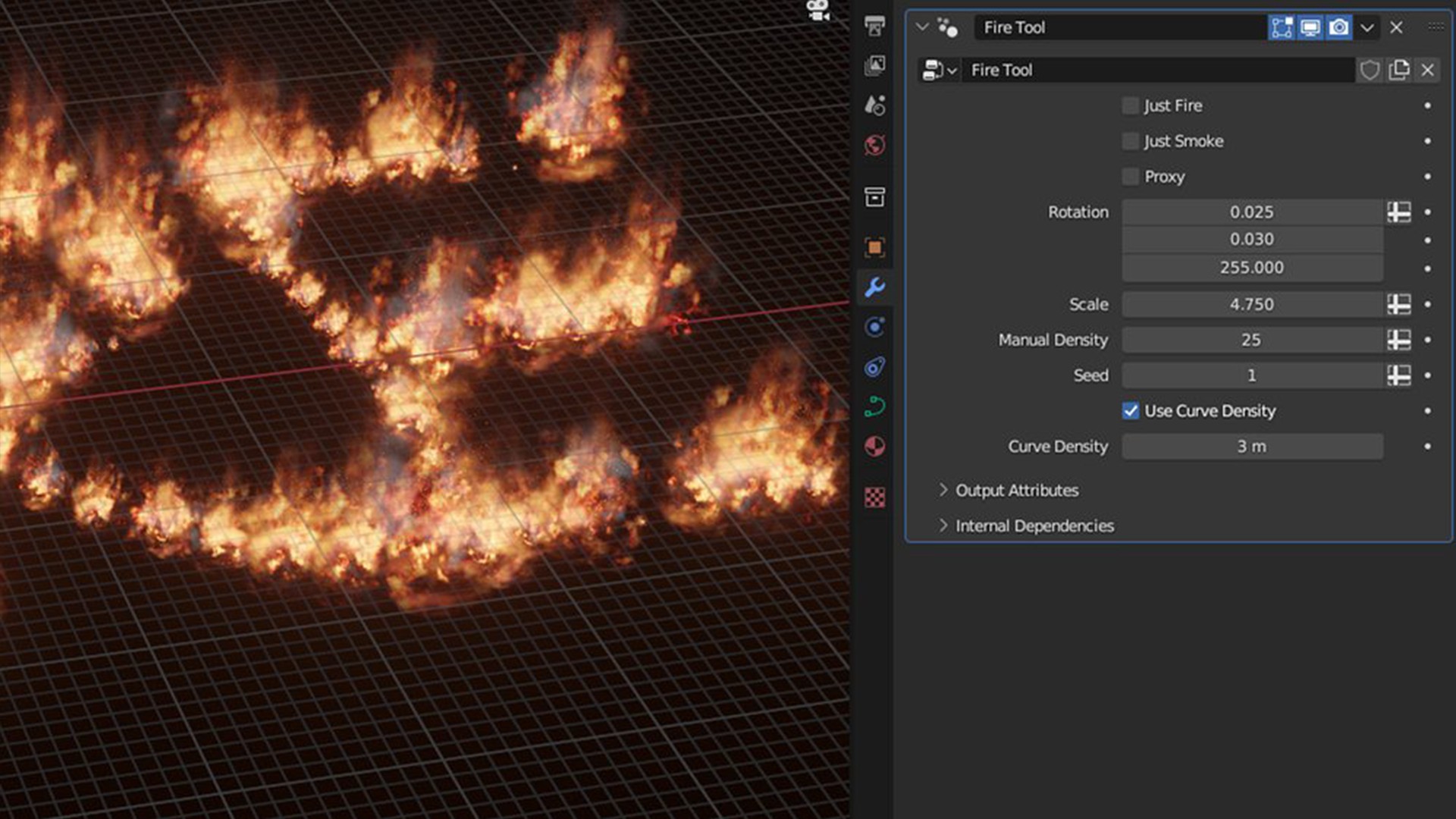 Draw Fire Tool
