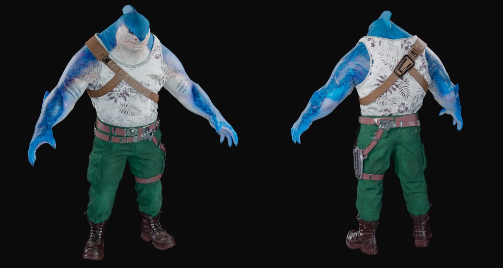 King Shark S1 Premium for Blender 3-4