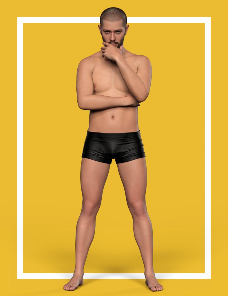 Masculine Poses for Genesis 9