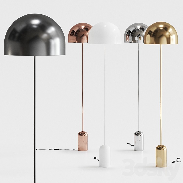 Bell Chrome by Tom Dixon floor lamp floor lamp