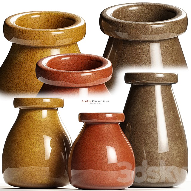 Zara Home - Cracked Ceramic Vases