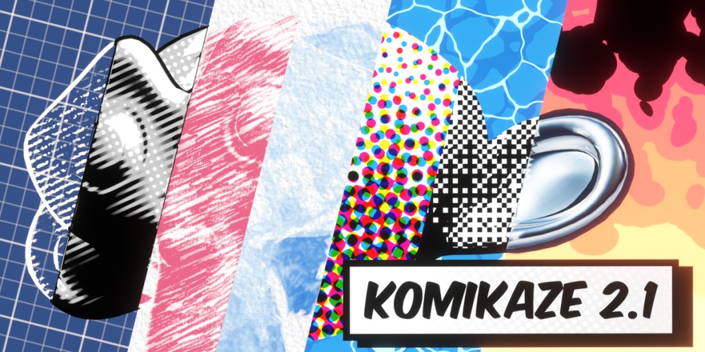 Komikaze: Toon Shaders & Assets Pack (Stylized Npr)