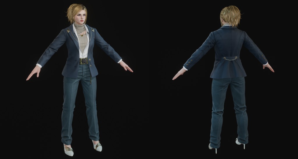 Tekken 8 Lidia S3 Premium for Blender 4.1