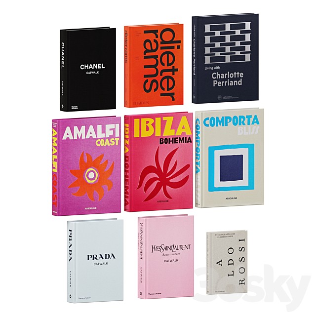 Books Vol 02 Decorative Books Set 02