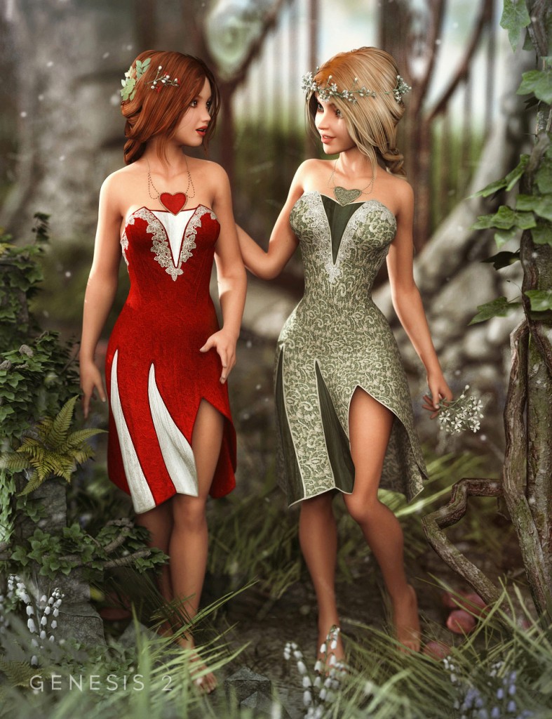 Woodland Dancer Outfit Textures