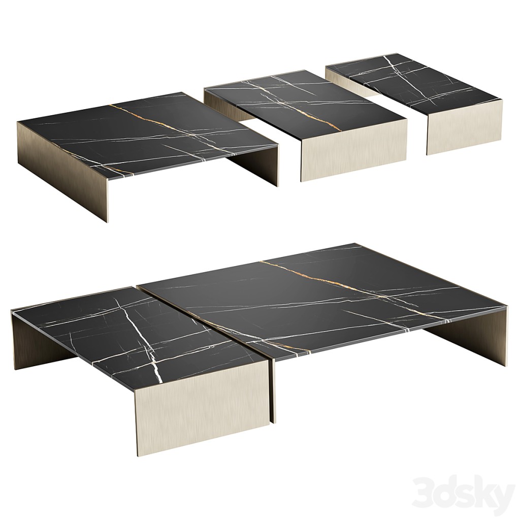 Minotti coffee tables Linha