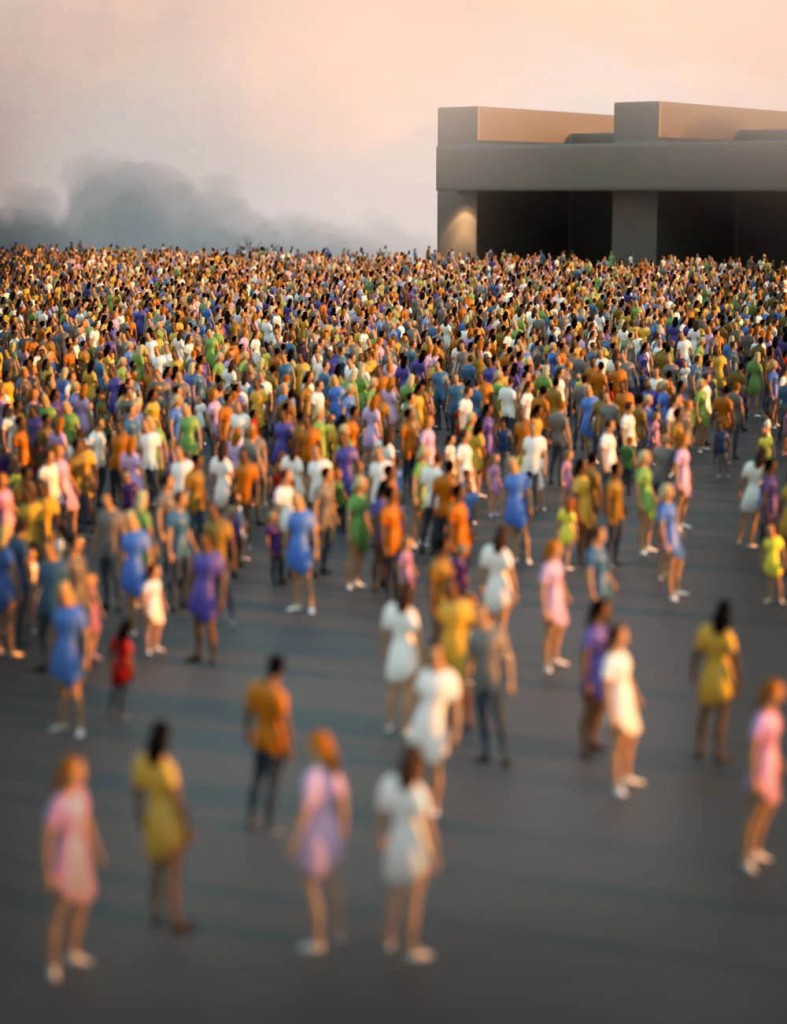 Low Rez Crowds