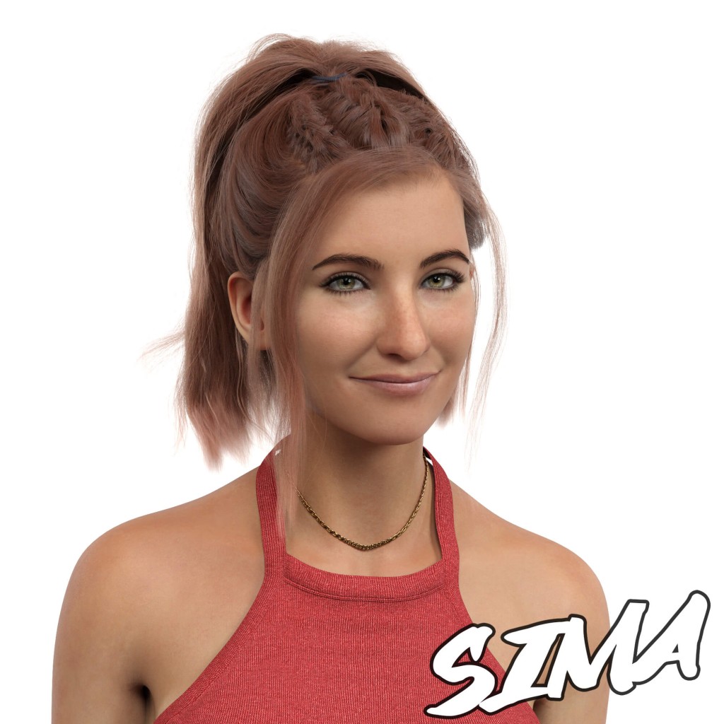 Sima Character Morph for Genesis 9