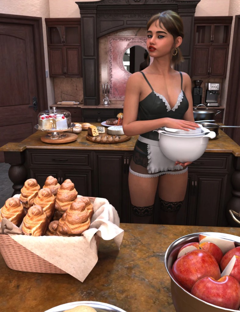 FG Cooking and Cleaning Poses
