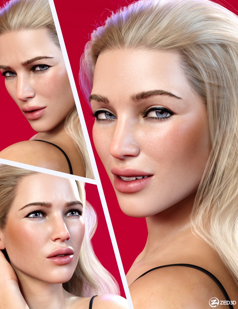 Z Subtle Beauty Mix and Match Expressions for Genesis 8.1 Female