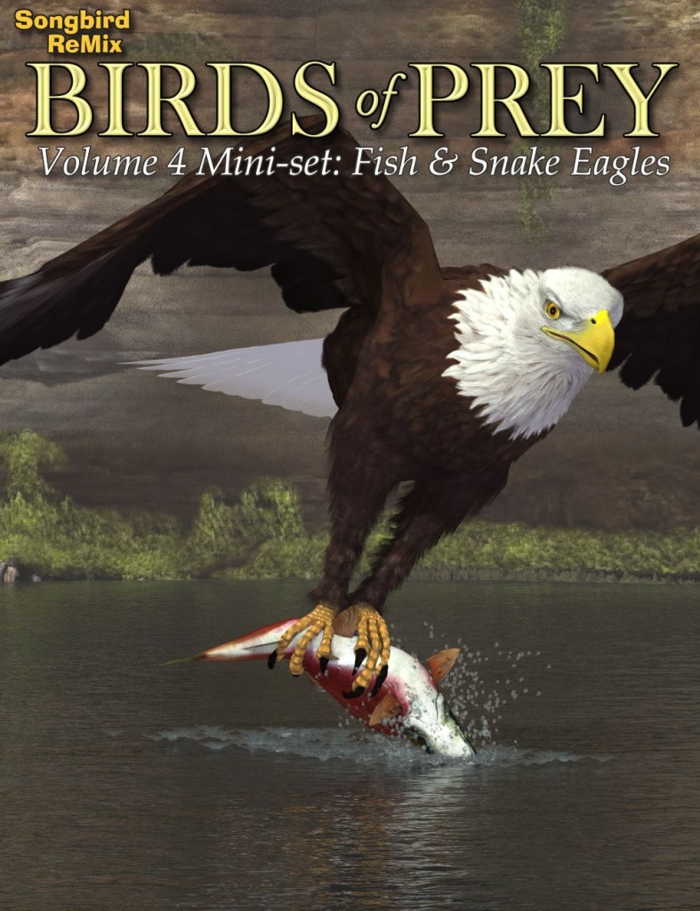 Songbird ReMix Birds of Prey Vol 4 Mini-Set - Fish and Snake Eagles