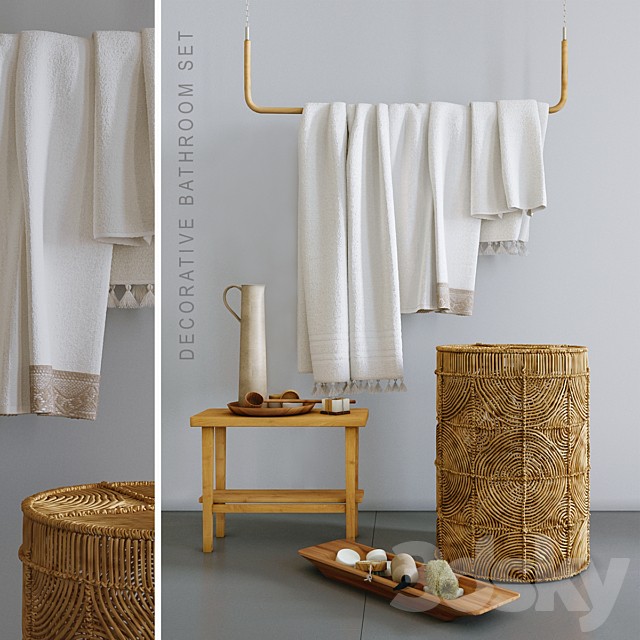 Decorative set for bathroom # 10