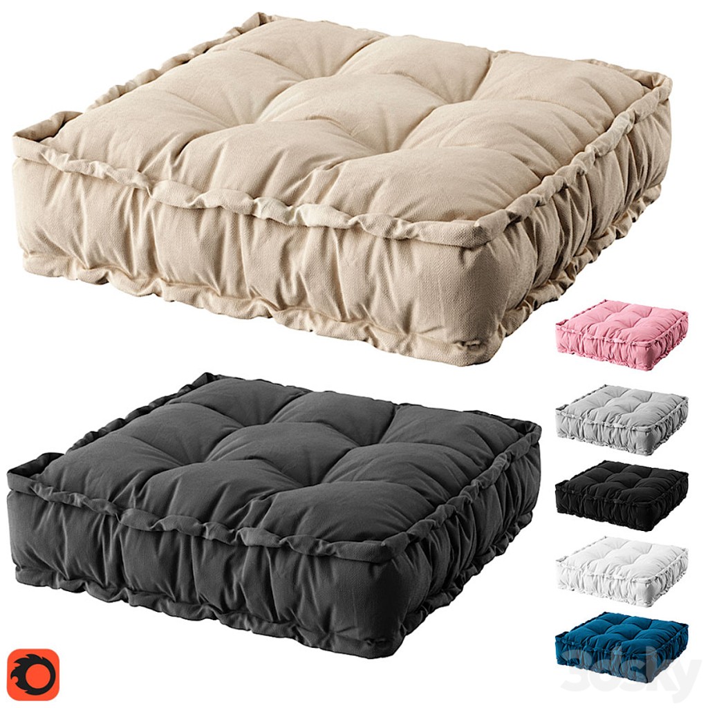 Modern futon pillow