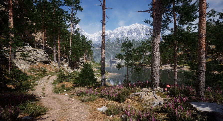 [UE5.0] Mountain - Environment Set