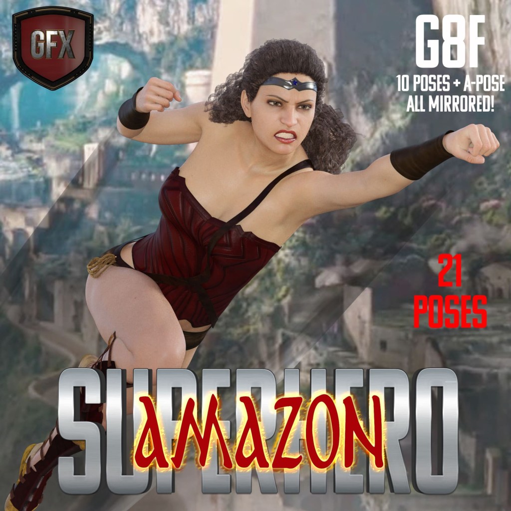 SuperHero Amazon for G8F Volume 1
