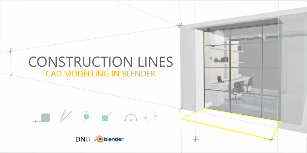 Construction Lines - Accurate Cad Modelling Add-On For Blender v0.6.9.6
